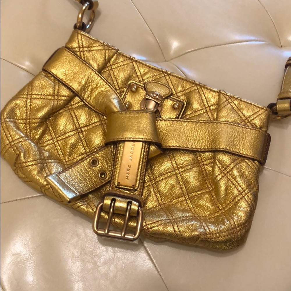 Marc Jacobs Crossbody Gold Bag